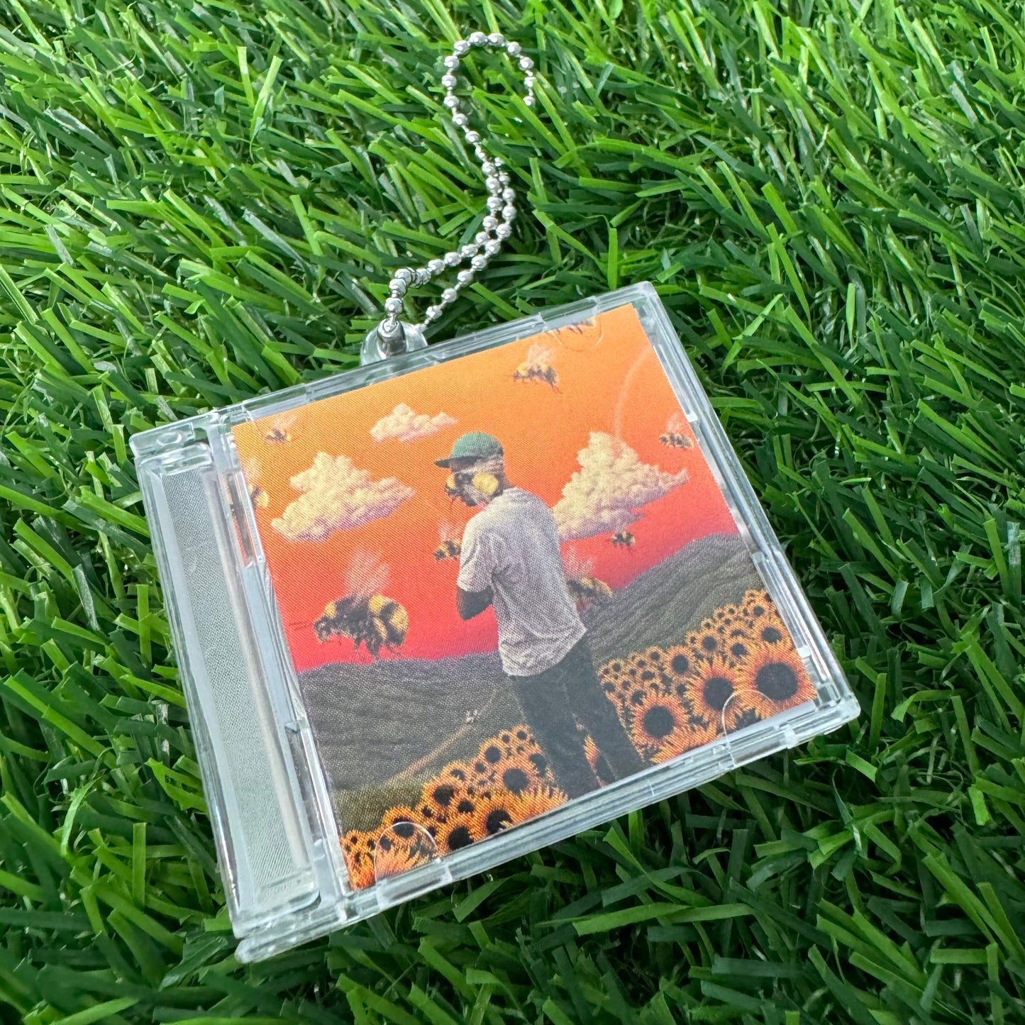 Flower Boy Keychain