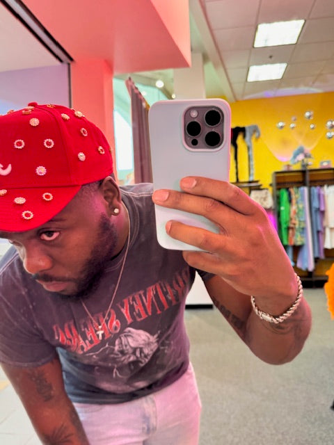 Custom Crystal Jewel Snapback