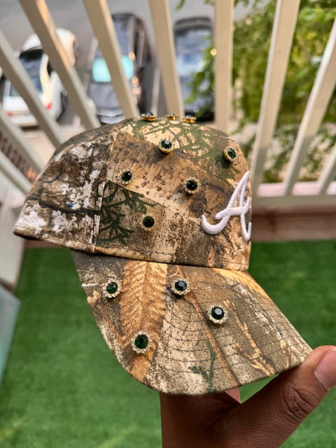 Custom Crystal Jewel Snapback