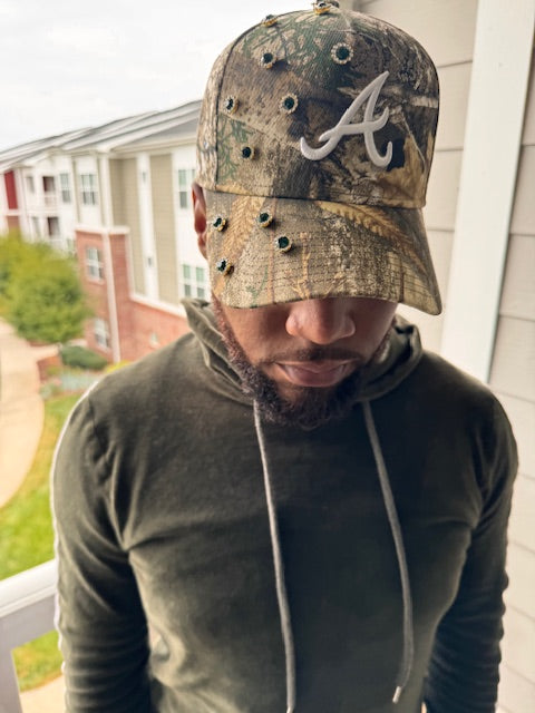Custom Crystal Jewel Snapback