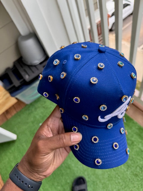 Custom Crystal Jewel Snapback