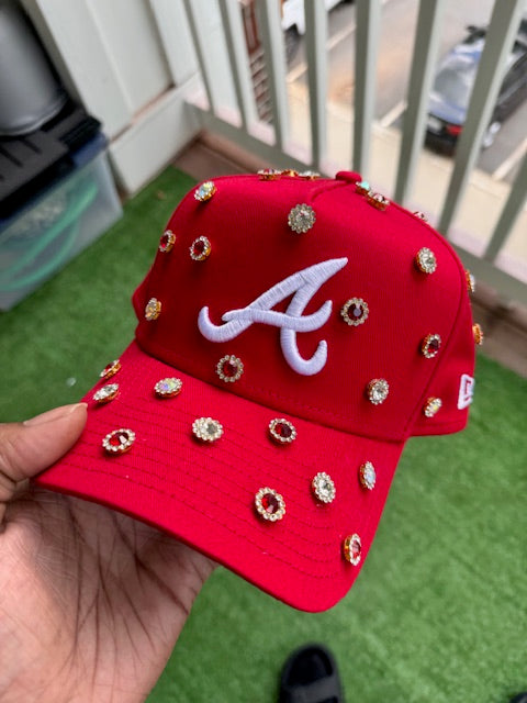 Custom Crystal Jewel Snapback