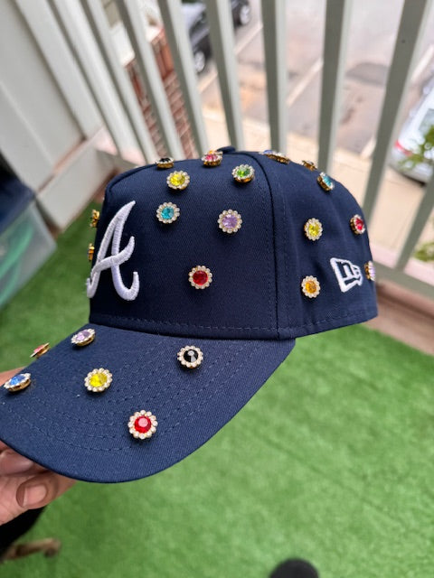 Custom Crystal Jewel Snapback