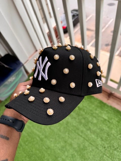 Custom Crystal Jewel Snapback