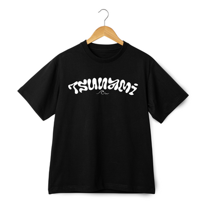 TSUNAMI TW Brand Tee Black