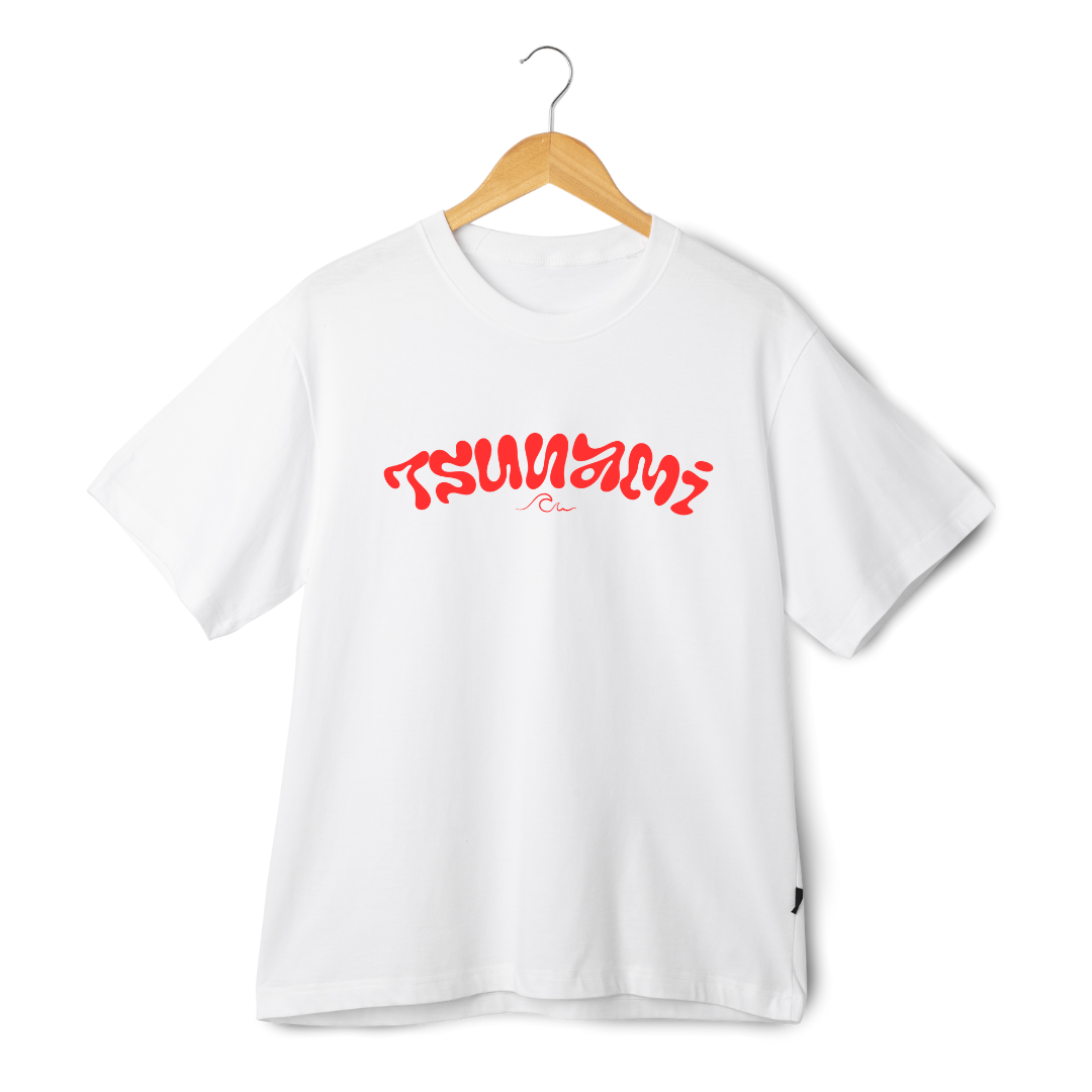 TSUNAMI TW Brand Tee White