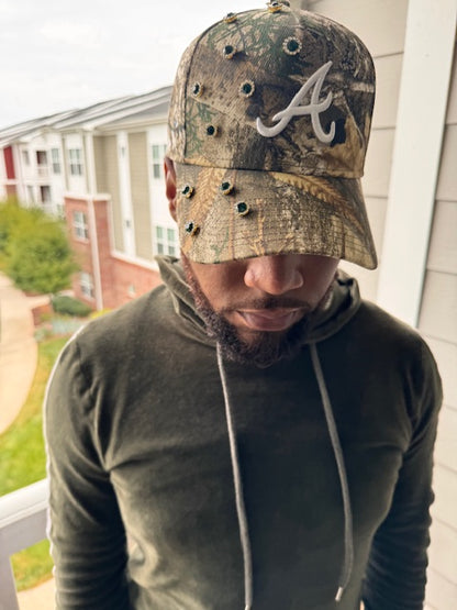Custom Crystal Jewel Snapback