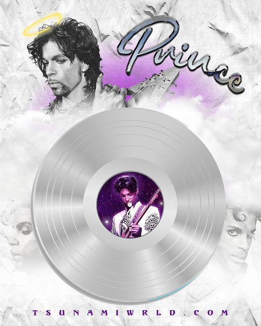 Prince Vinyl Poster