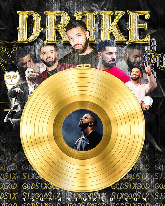 Drake Vinyl Poster