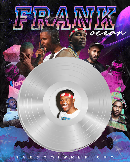 Frank Ocean Vinyl Poster